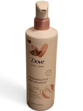Dove Hyper-Reactive Skin Balance Body Cleanser - PH Balance  17.5 Oz